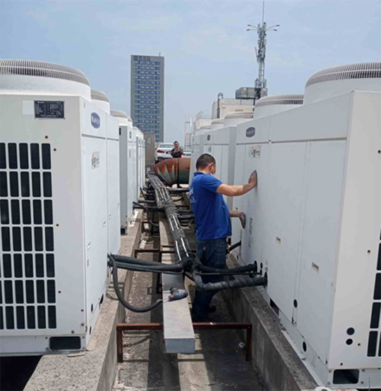 成都中央空调制热和不制冷系统维修方法